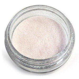 Glitter-Puder 2g Farbe: weiß mt glitzer blau