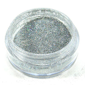Glitter-Puder 2 g Farbe: silber/rainbow