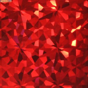 Effect Folie holo rot