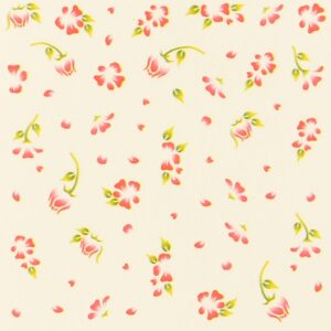 One Stroke Sticker - Blumen in rot