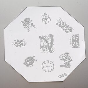 Stamping Schablone m55