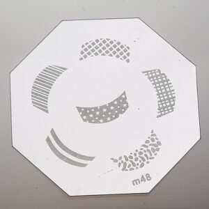 Stamping Schablone m48