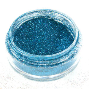 Glitter-Puder 2 g Farbe: himmelblau