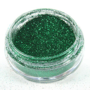Glitter-Puder 2 g Farbe: dunkelgrün