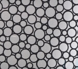 Metal Nail Sticker Folie Kreise