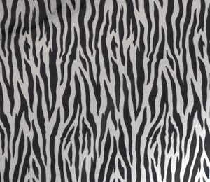 Metal Nail Sticker zebra