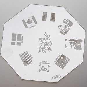 Stamping Schablone m56