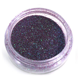 Glitter-Puder 2 g Farbe: Pflaume-rainbow