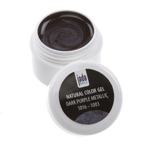 Natural Color Gel dark purple metallic 5g