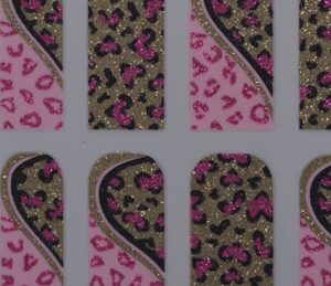Nailcrack Sticker für den ganzen Finger- oder Fußnagel rosé/pink