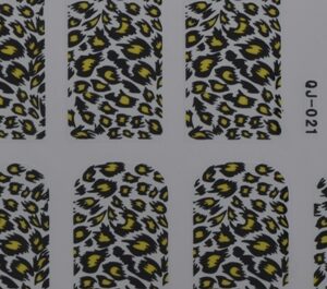 Nailcrack Sticker für den ganzen Finger- oder Fußnagel modern ge