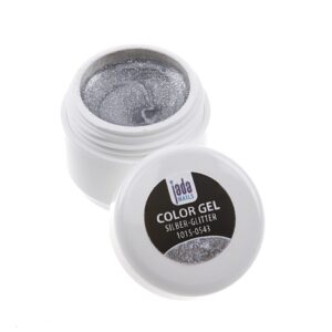 Color Gel - silber Metallic mit feinen Glittern 5g